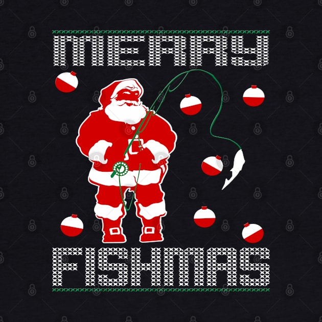 Merry Fishmas Ugly Christmas by EthosWear